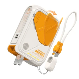 6 in 1 multifunctional power bank magnetic magnetic adsorption for wireless charging, 10000 mah phone holder 22.5w fast charging